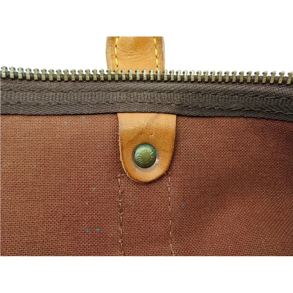 Louis Vuitton Brown Monogram Duffel Bag - Picture 15 of 16